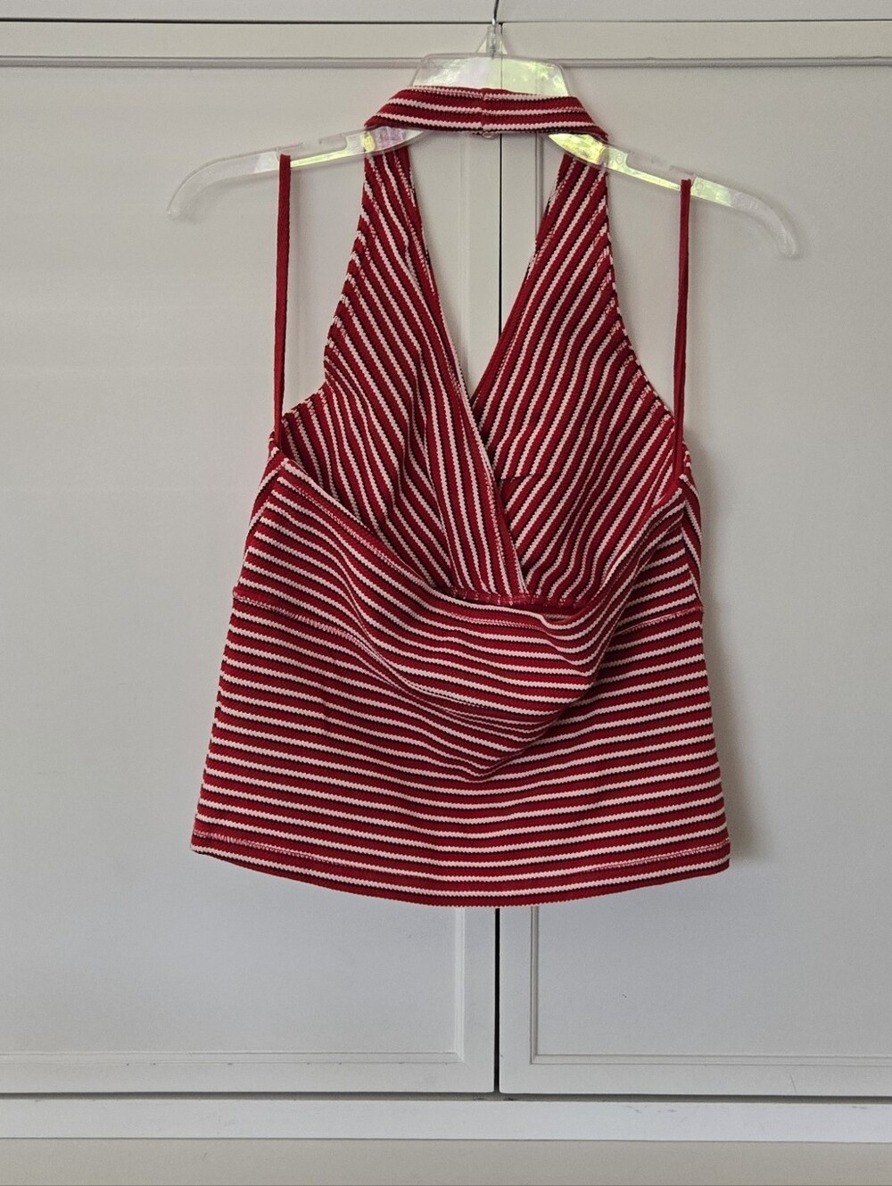 NWT Pilcro High Tide Halter V-Neck Top - Picture 5 of 7